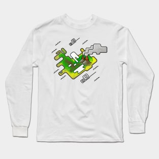 Iceland Map Long Sleeve T-Shirt